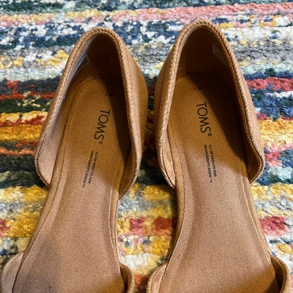 TOMS Jutti d'Orsay Flat size 7 - Picture 3 of 3
